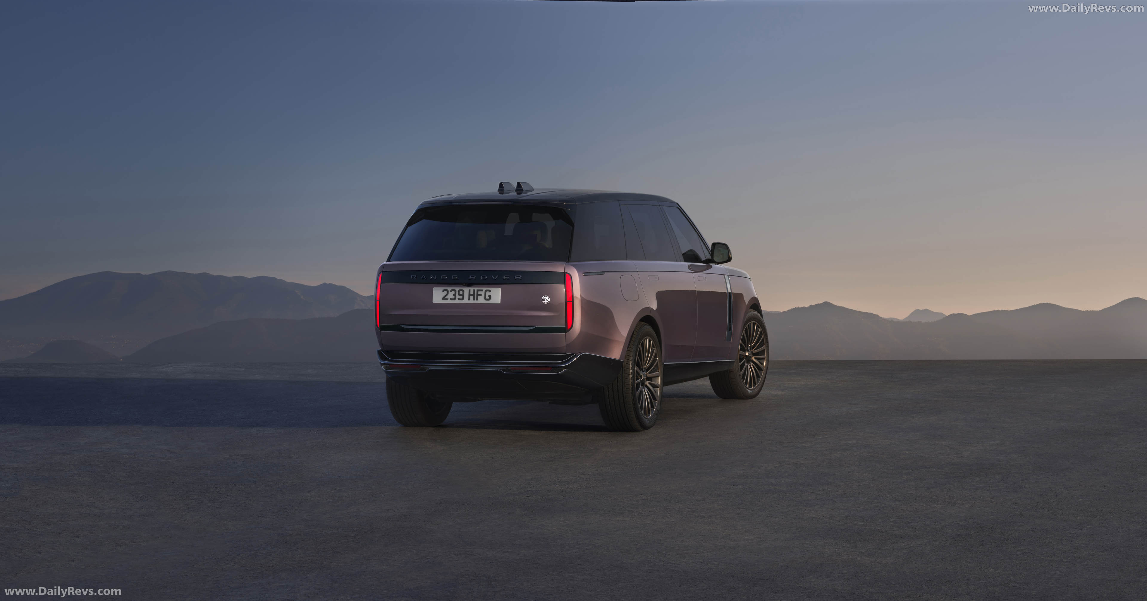 2027 Land Rover Range Rover Electric Rear View